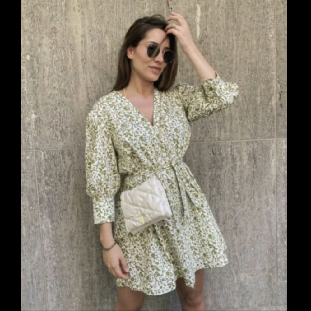 Zara poplin dress